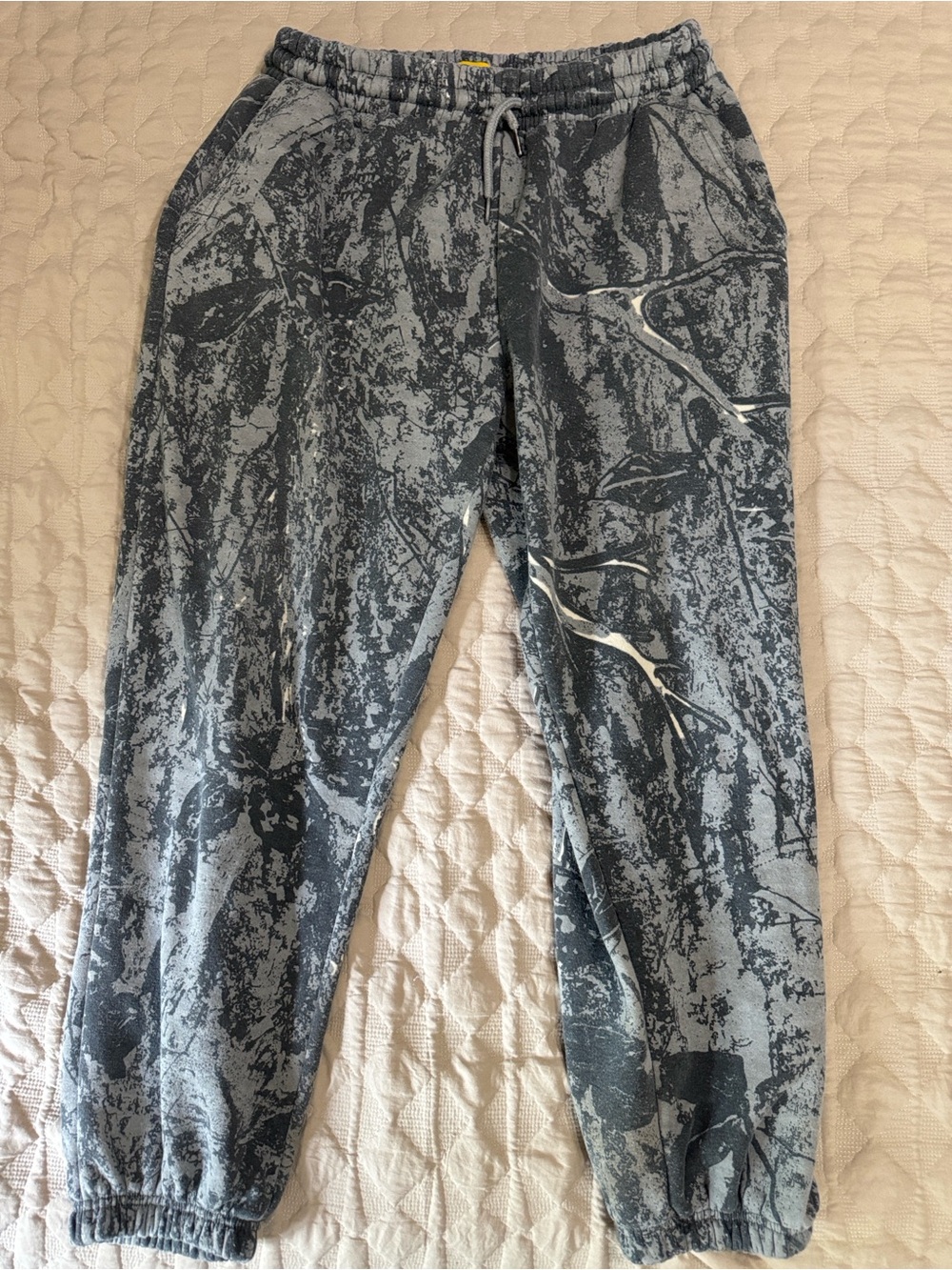 Rhyme Men's Camouflage Tree Athletic Jogger Pants - Casual Comfort Large